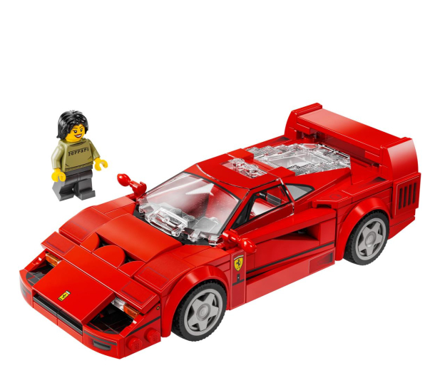 LEGO Speed Champions 76934 Supersamochód Ferrari F40 V29 - 1266186 - zdjęcie 3